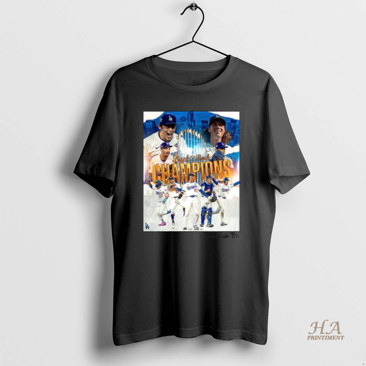Official Los Angeles Dodgers Back To Back Championships 2025 T Shirt