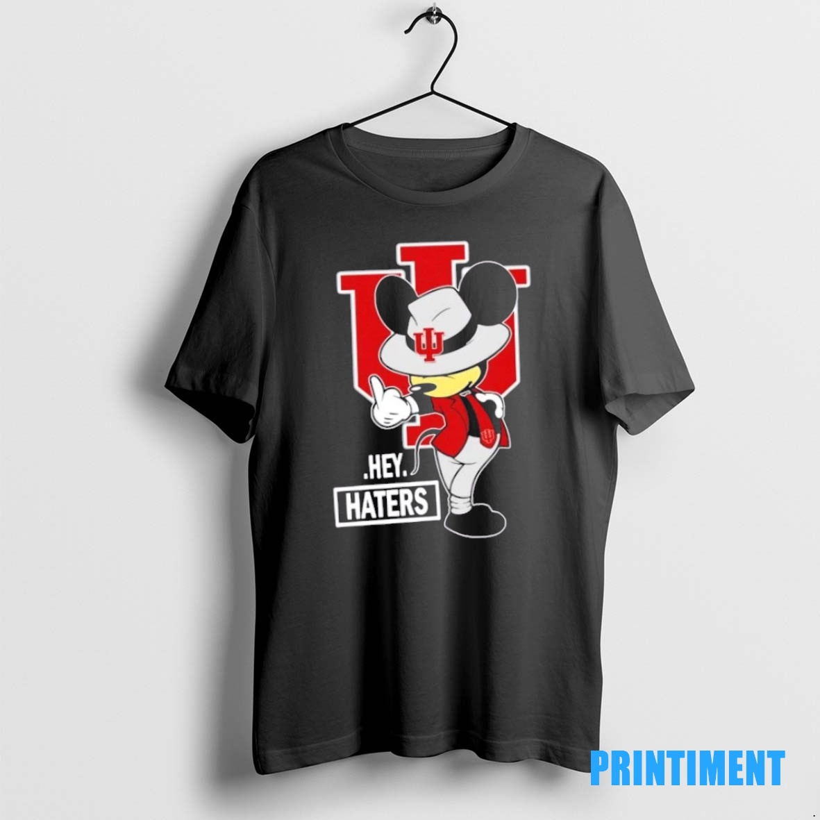 Official Mickey Hey Hater Indiana Hoosiers Football Tee Sweater Hoodie