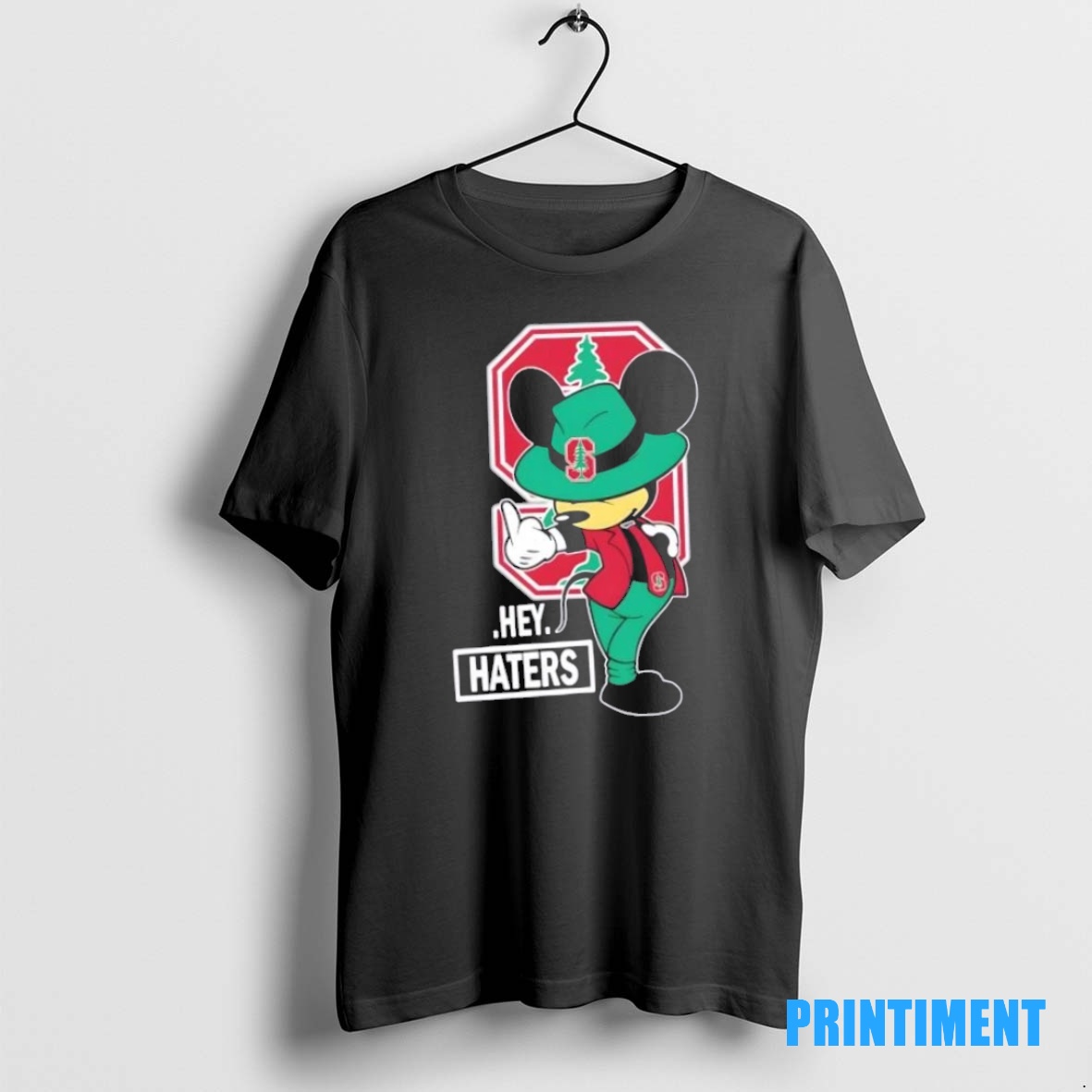 Official Mickey Hey Hater Stanford Cardinal Football Tee Sweater Hoodie