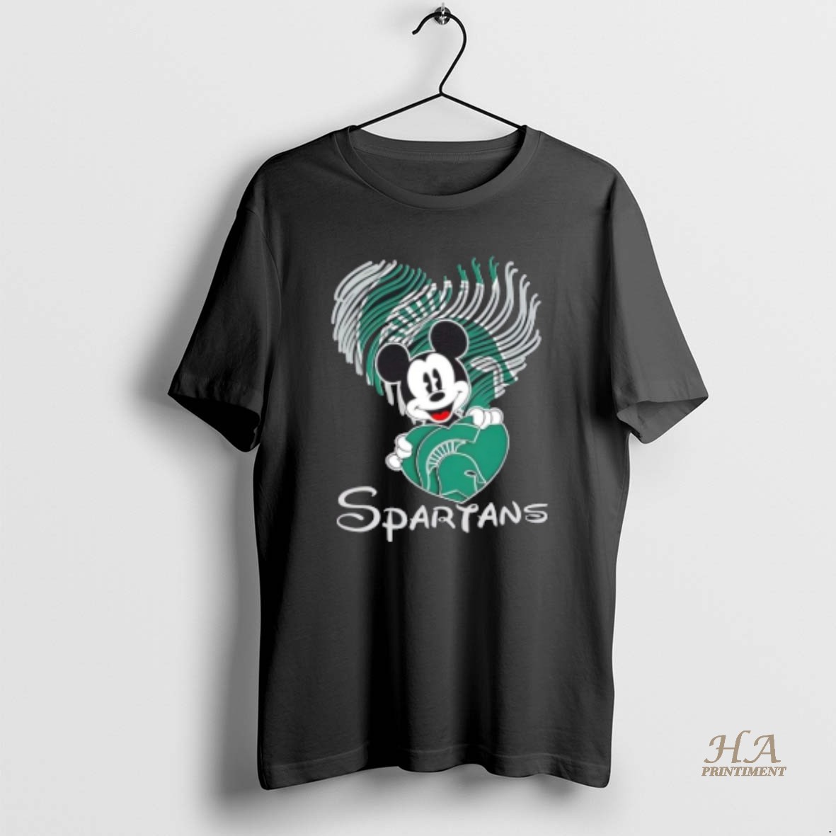 Official Mickey Love Michigan State Spartans Football T Shirt