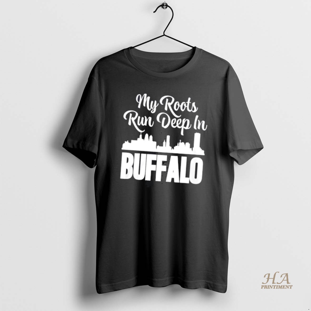 Official My Roots Run Deep In Buffalo City Skyline T Shirt