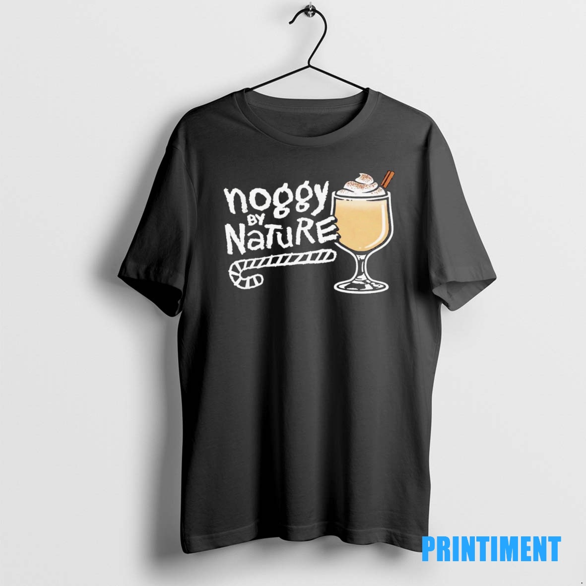 Official Noggy By Nature Ice Cream Drink Candy Cane Tee Sweater Hoodie