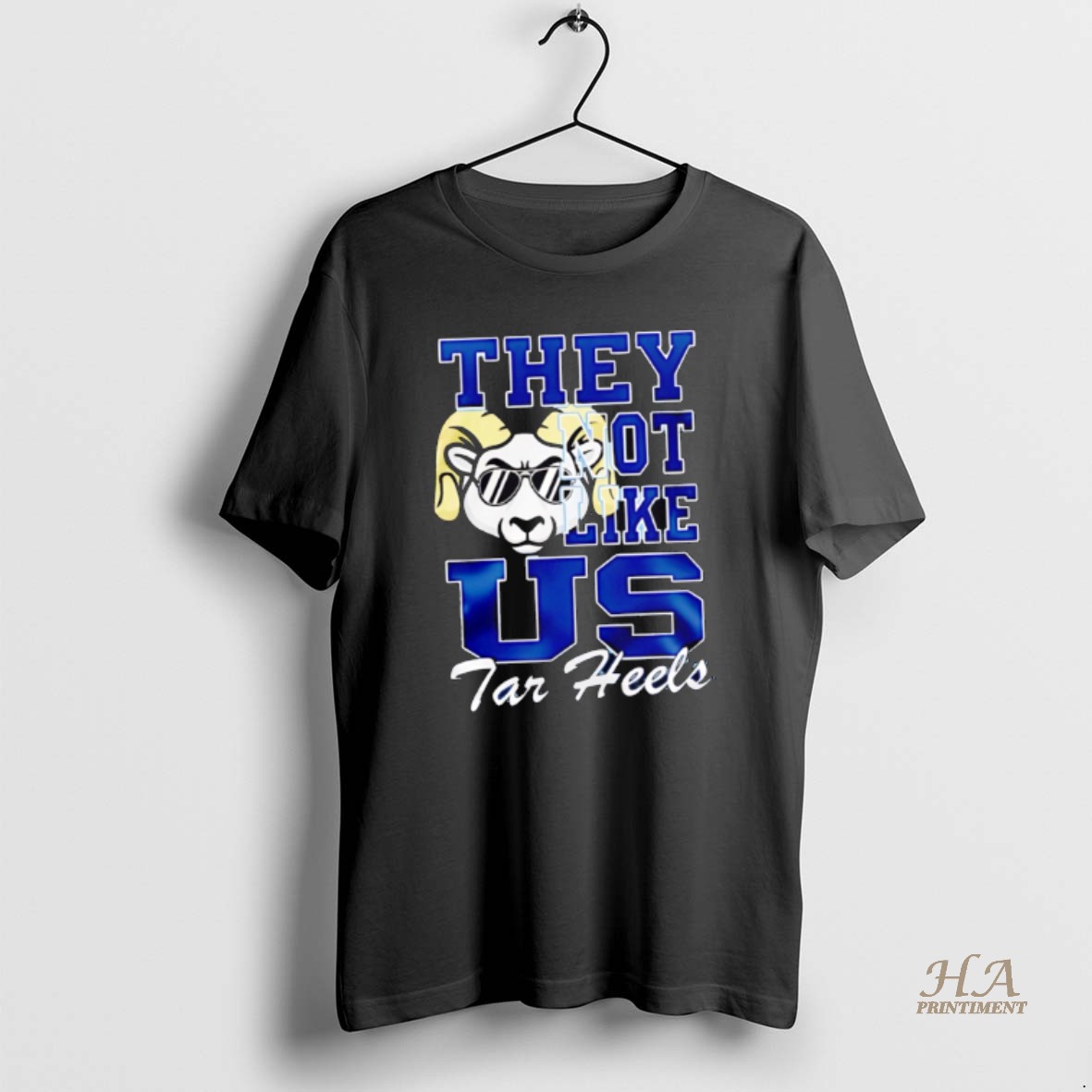 Official North Carolina Tar Heels 2025 Ncaa They Not Like Us T Shirt