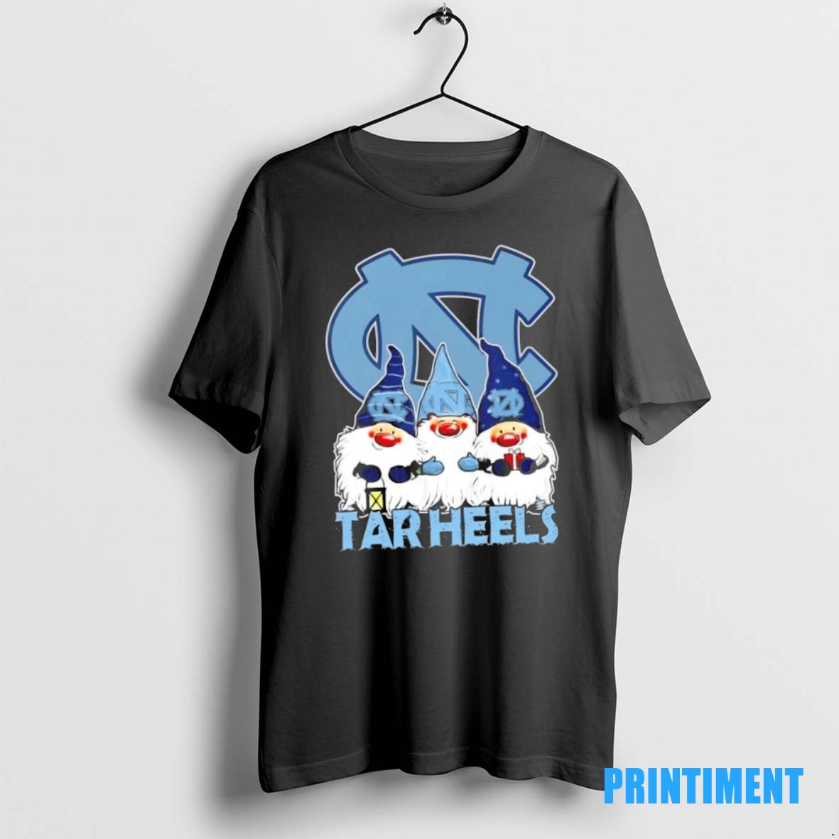 Official North Carolina Tar Heels X Gnomes Xmas Christmas Tee Sweater Hoodie