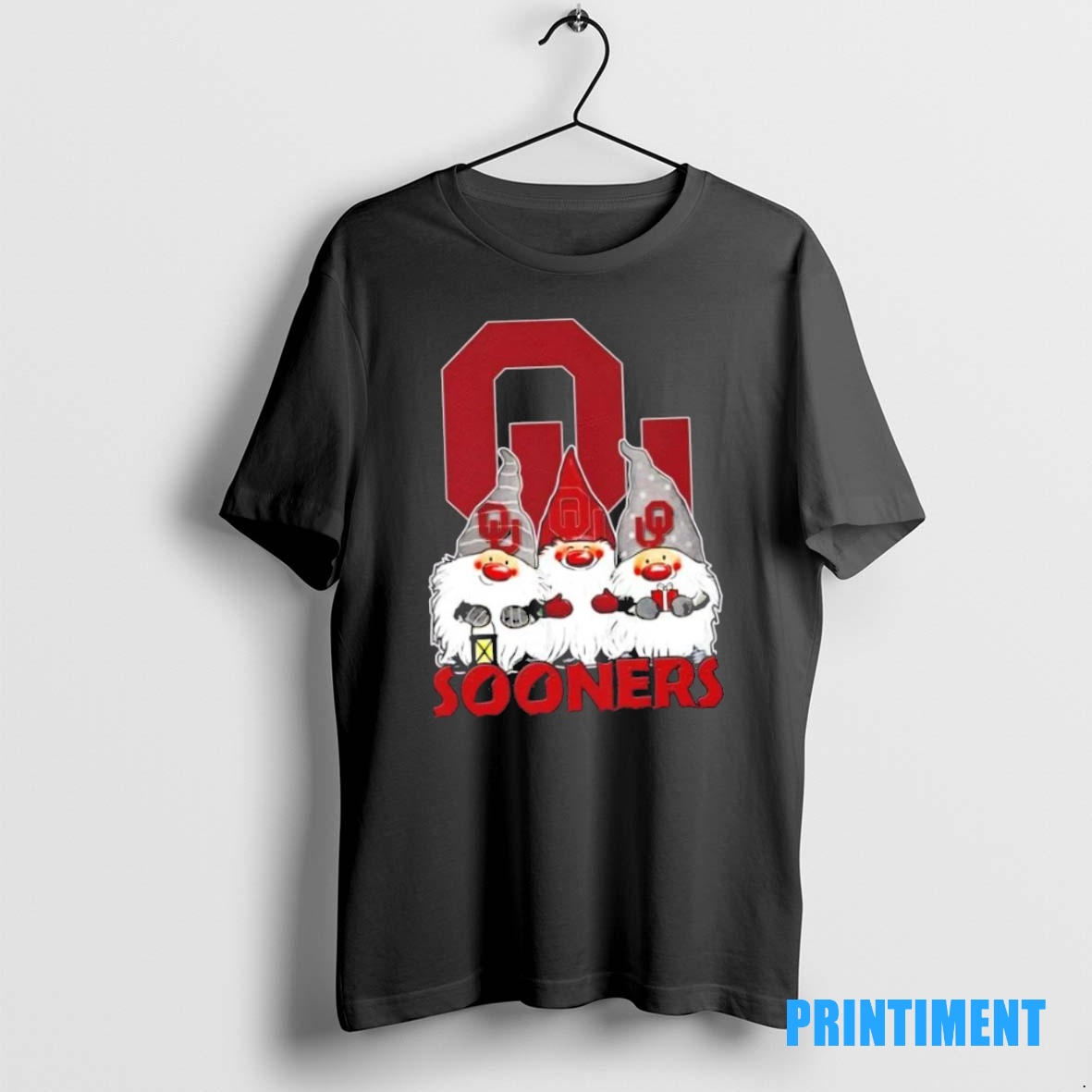 Official Oklahoma Sooners X Gnomes Xmas Christmas Tee Sweater Hoodie