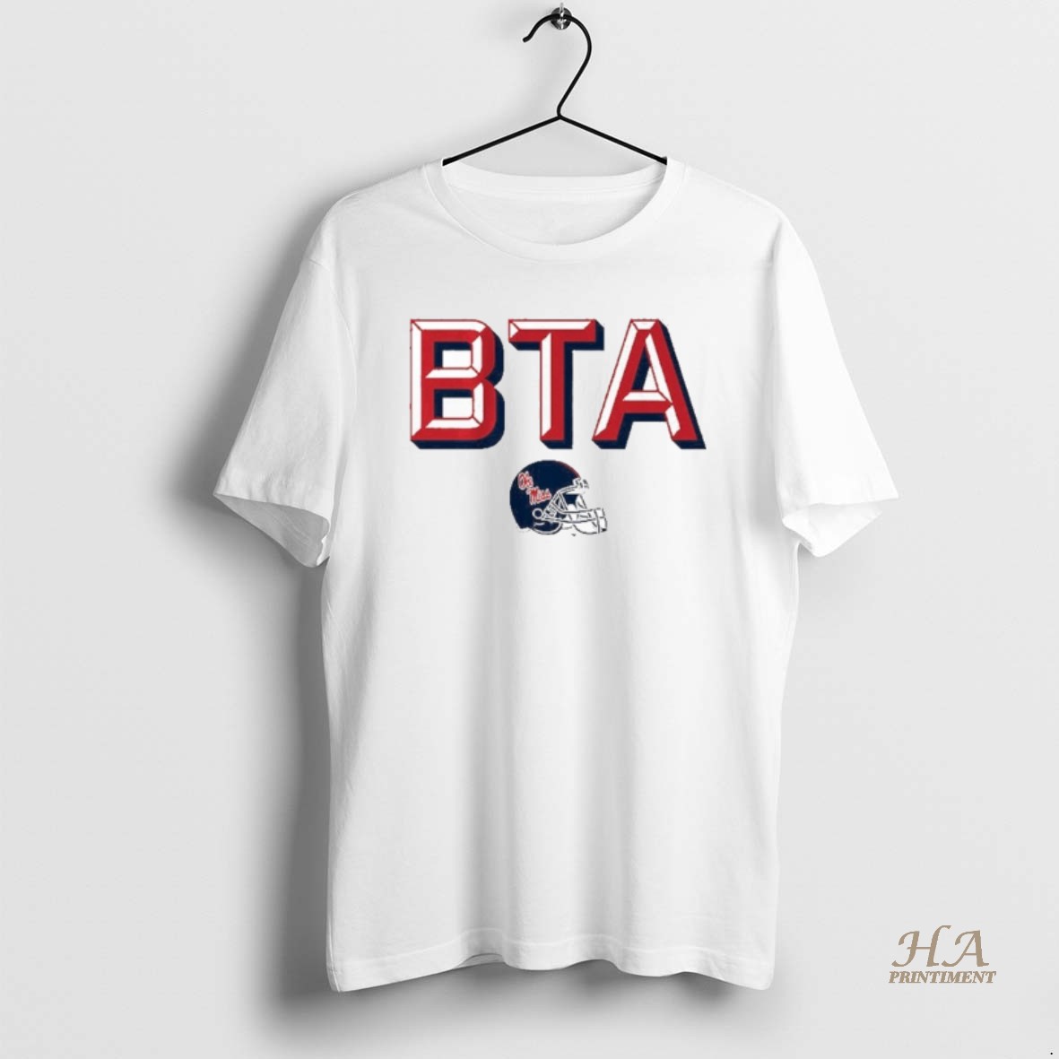 Official Ole Miss Football Bta Shirt