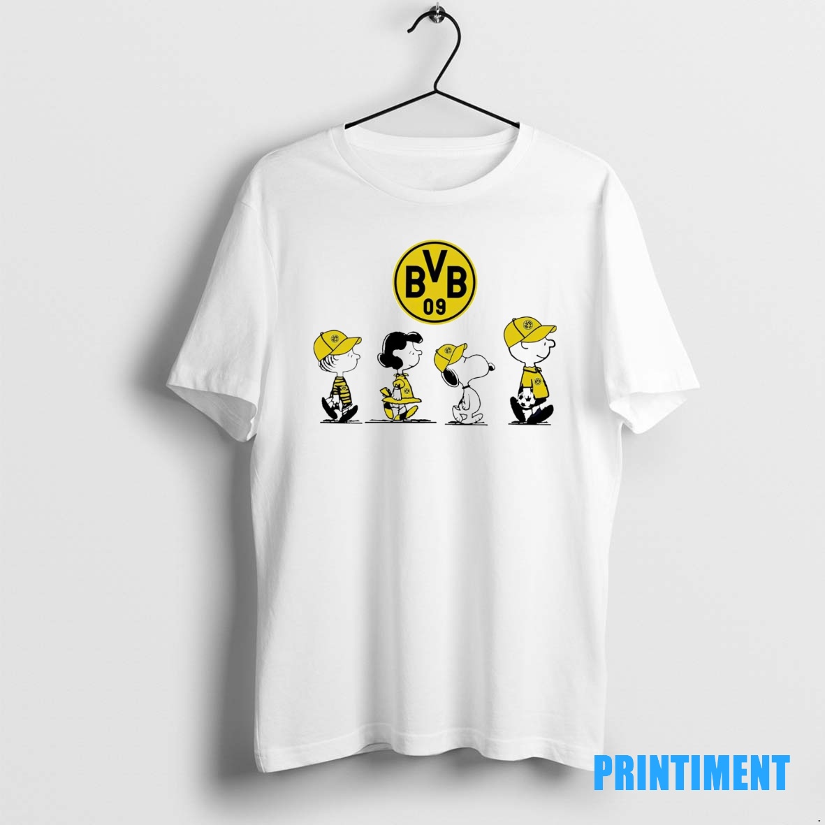 Official Peanuts Characters Borussia Dortmund Tee Sweater Hoodie