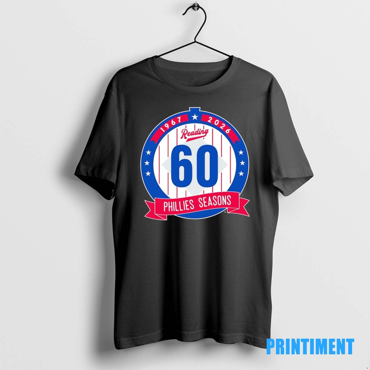 Official Reading Fightin Phils 60th Anniversary 1967 2026 Tee Sweater Hoodie