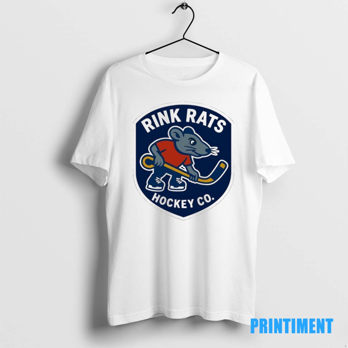 Official Rink Rats Hockey Logo Tee Sweater Hoodie