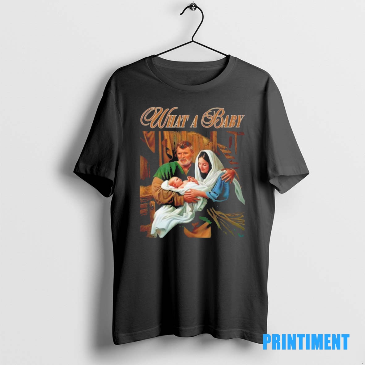 Official Roy Keane What A Baby Christmas Tee Sweater Hoodie