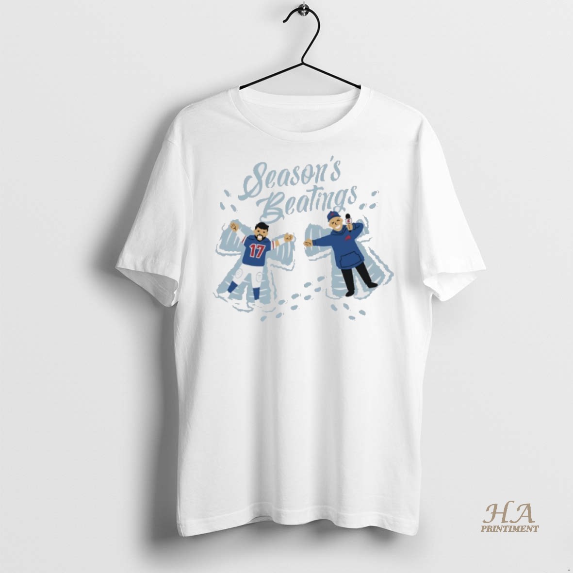 Official Seasons Beatings Buffalo Bills Christmas Shirt Hoodie