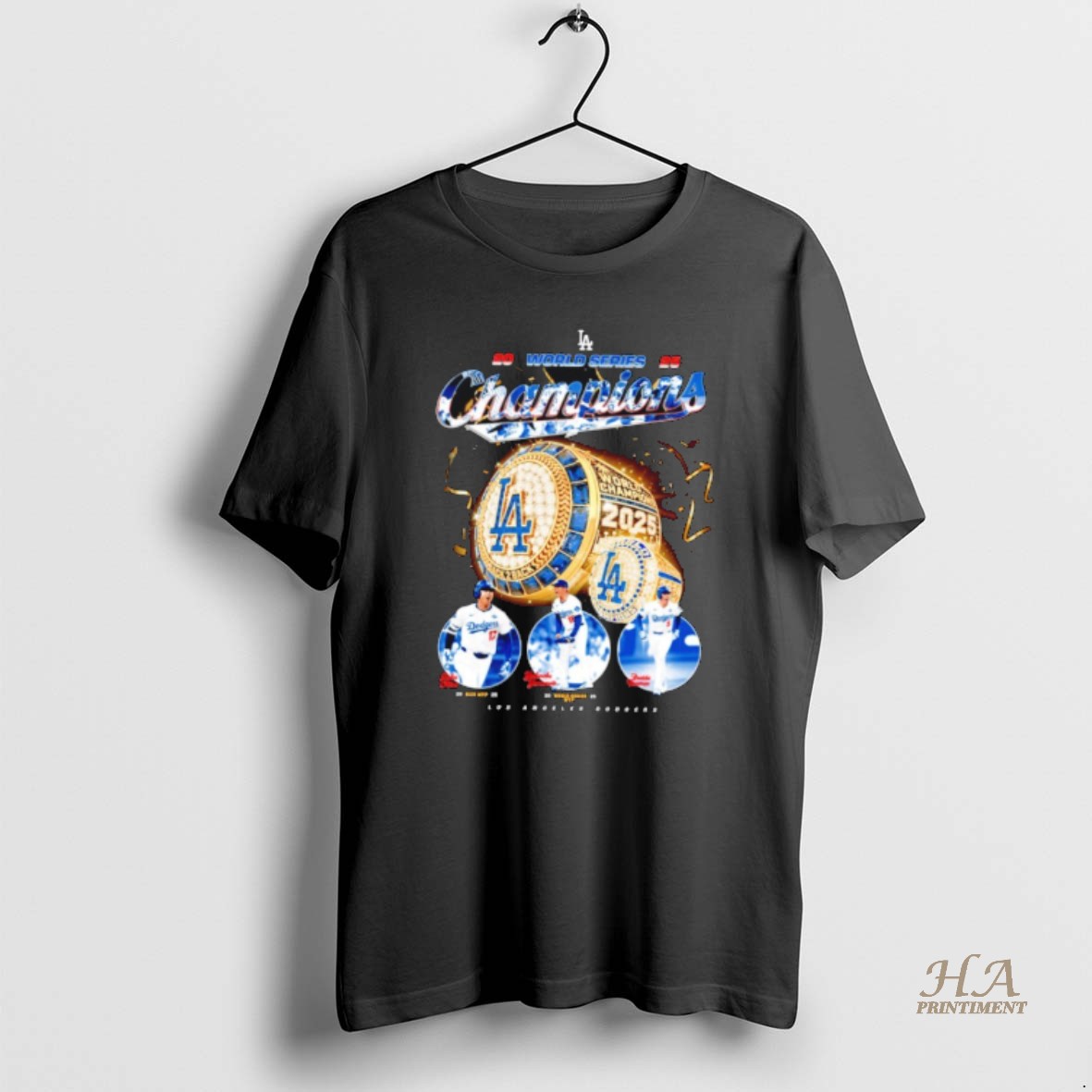 Official Shohei Ohtani Yoshinobu Yamamoto And Freddie Freeman La Dodgers 2025 World Series Champions Shirt