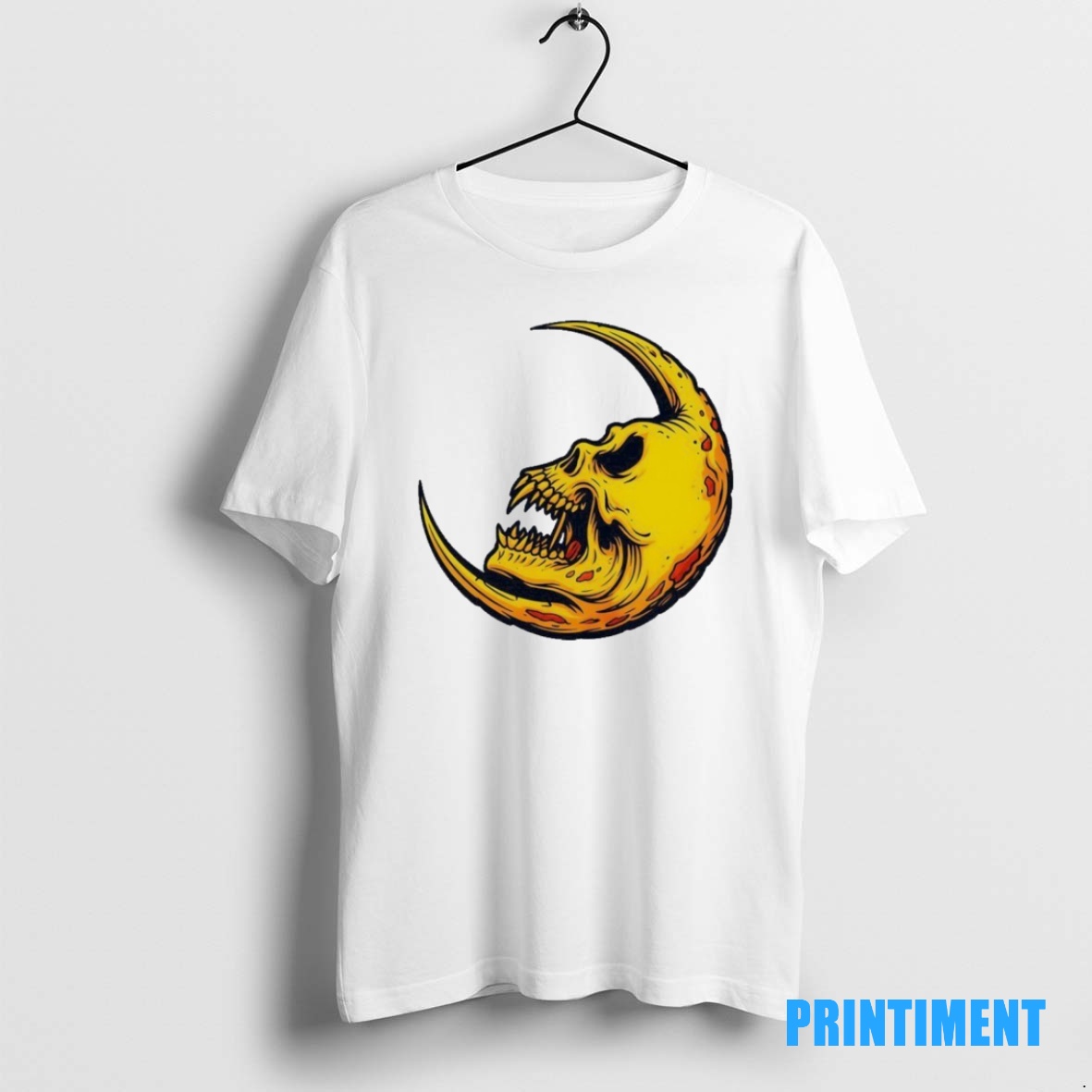 Official Sickle Moon Skull Tee Sweater Hoodie