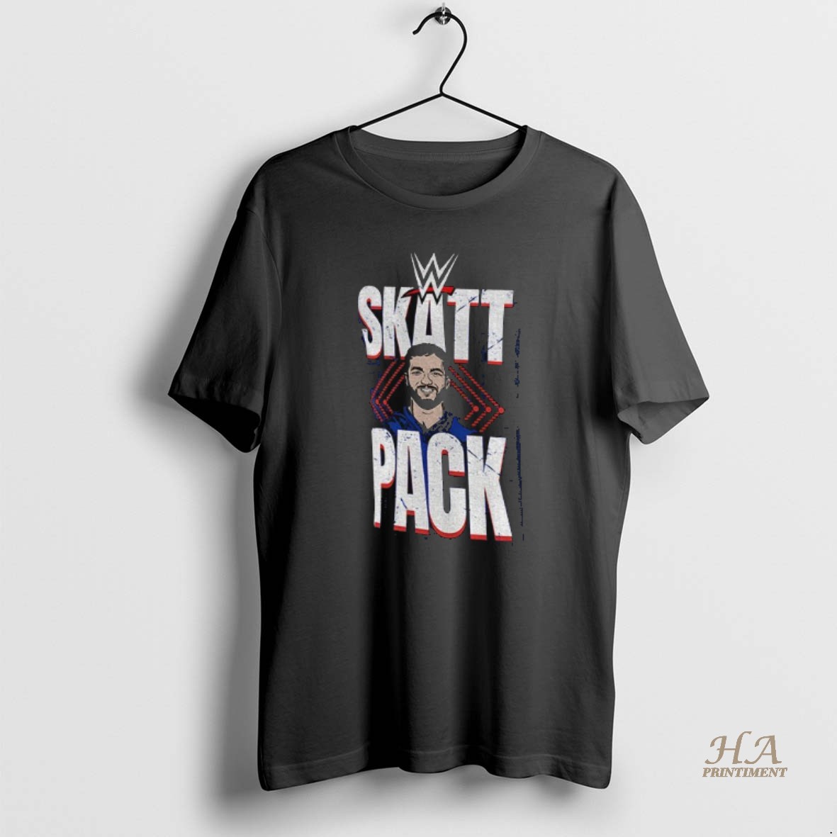 Official Skatt Pack Cam Skattebo New York Giants X Wwe Shirt