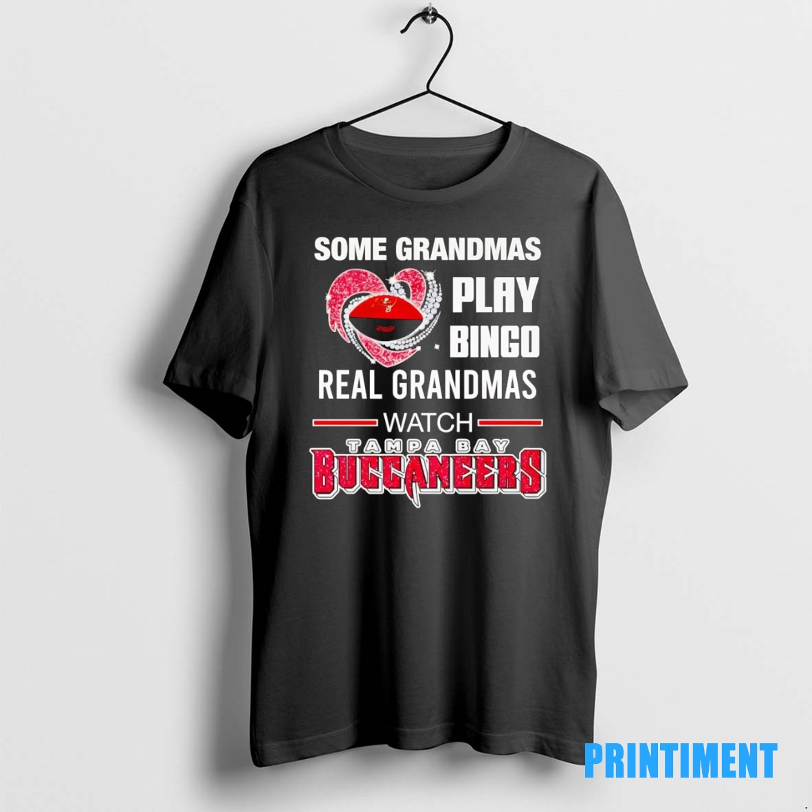 Official Some Grandmas Play Bingo Real Grandmas Watch Tampa Bay Buccaneers Tee Sweater Hoodie