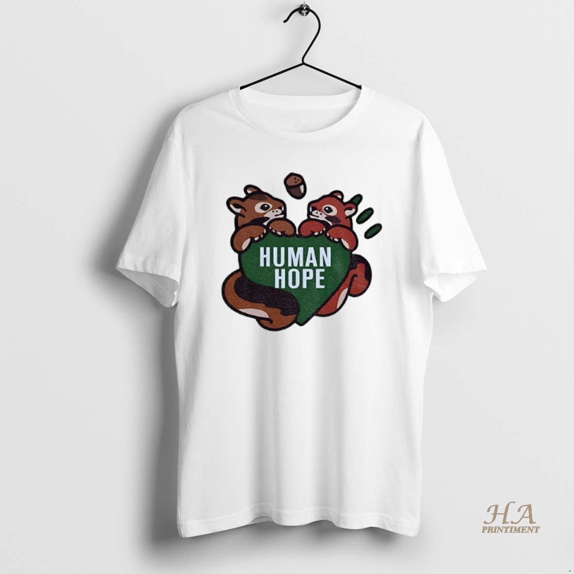 Official Squirrels Love Human Hope Shirt