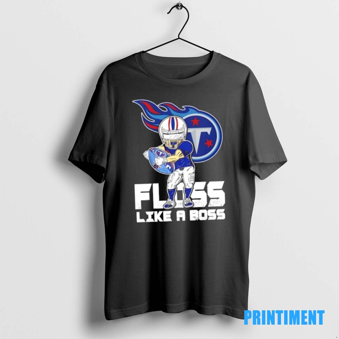 Official Tennessee Titans Floss Like A Boss Tee Sweater Hoodie