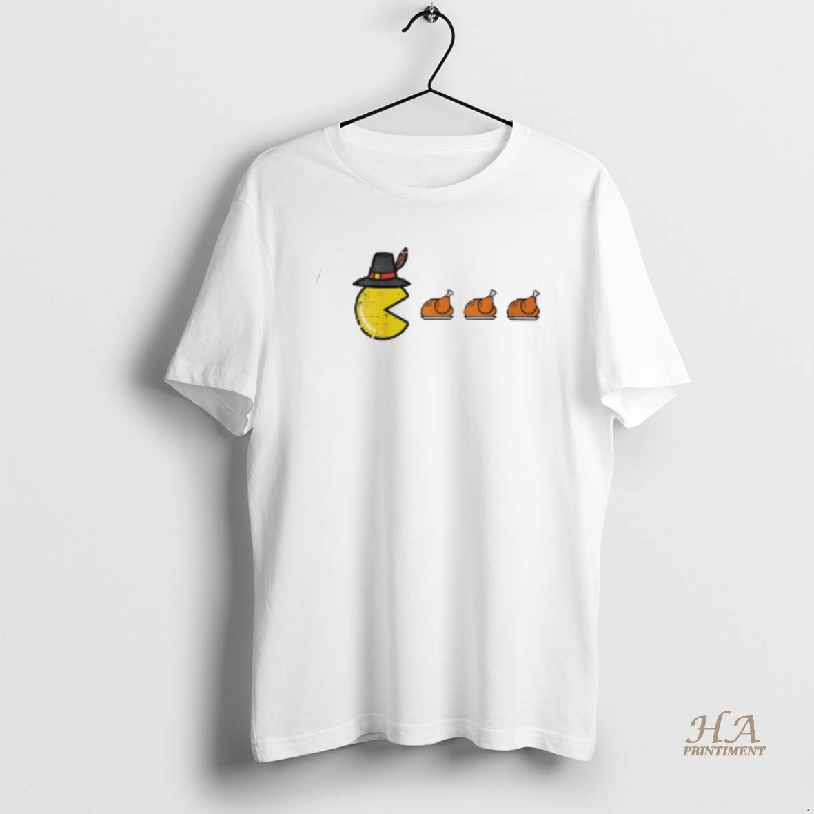 Official Thanksgiving Video Game Eating Turkey Gamer Shirt
