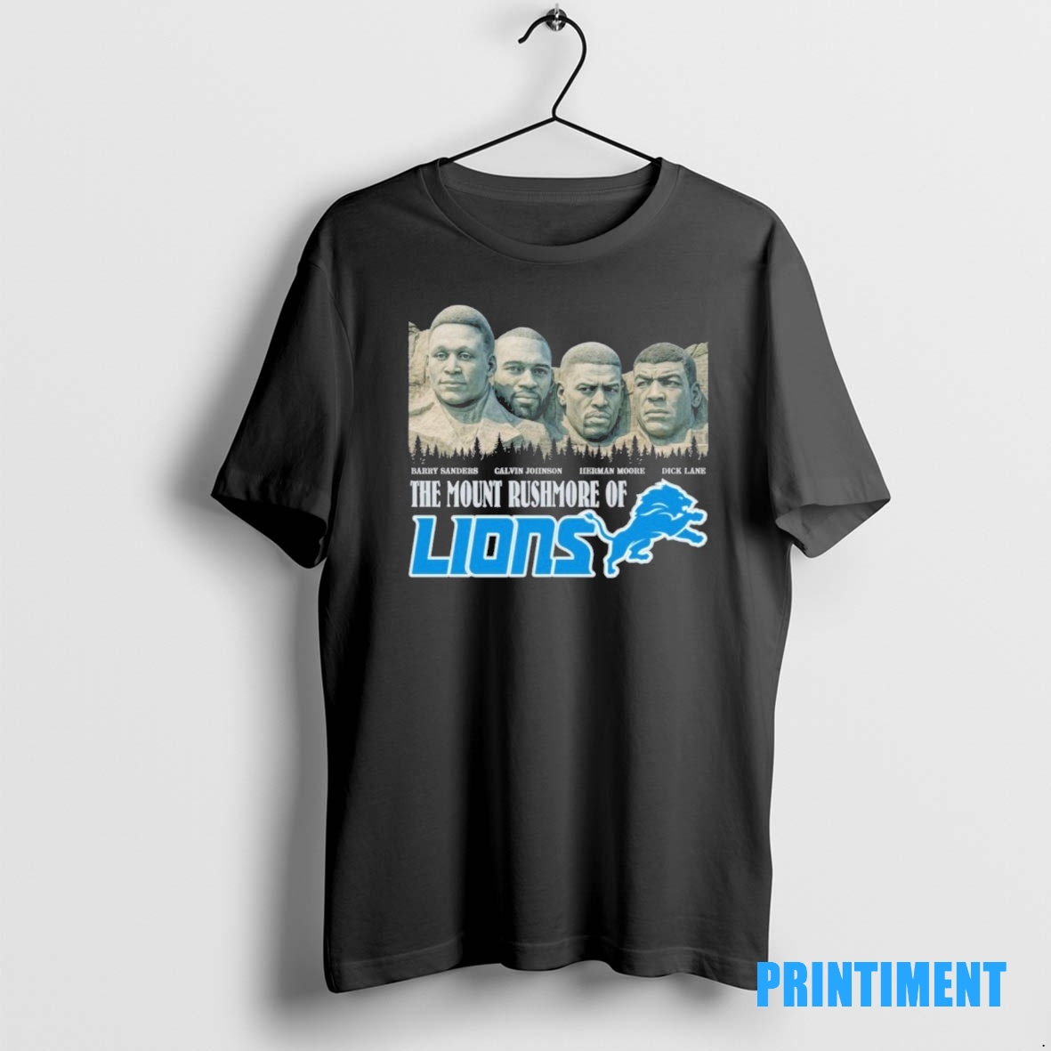 Official The Mount Rushmore Of Detroit Lions Legends Tee Sweater Hoodie