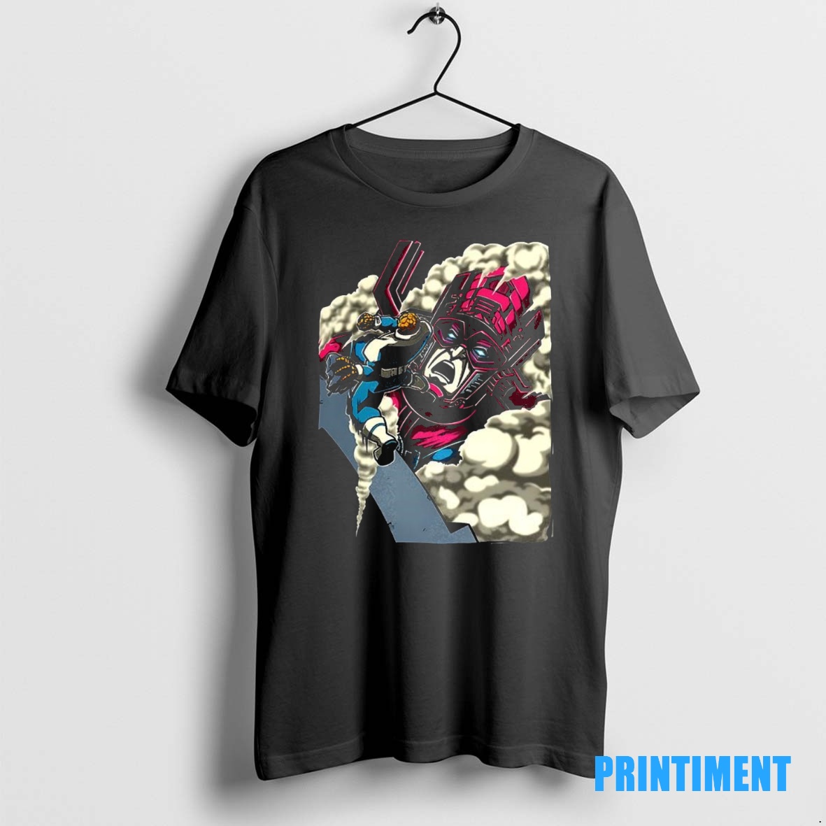 Official The Thing Attack Galactus Clobbering On Titan Tee Sweater Hoodie