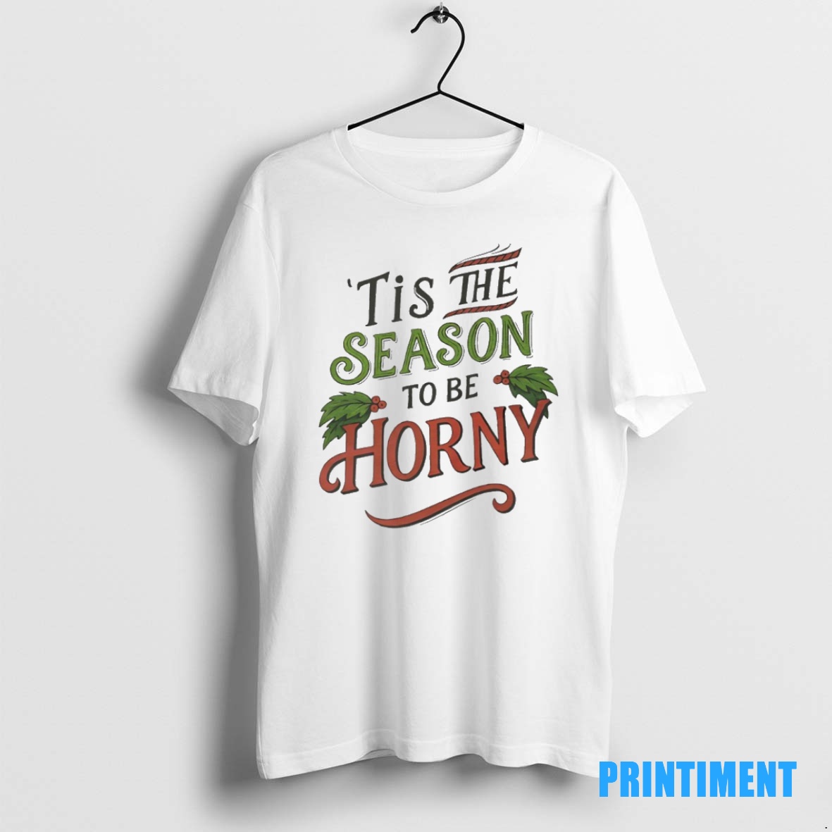 Official Tis The Season To Horny Christmas Ugly Tee Sweater Hoodie