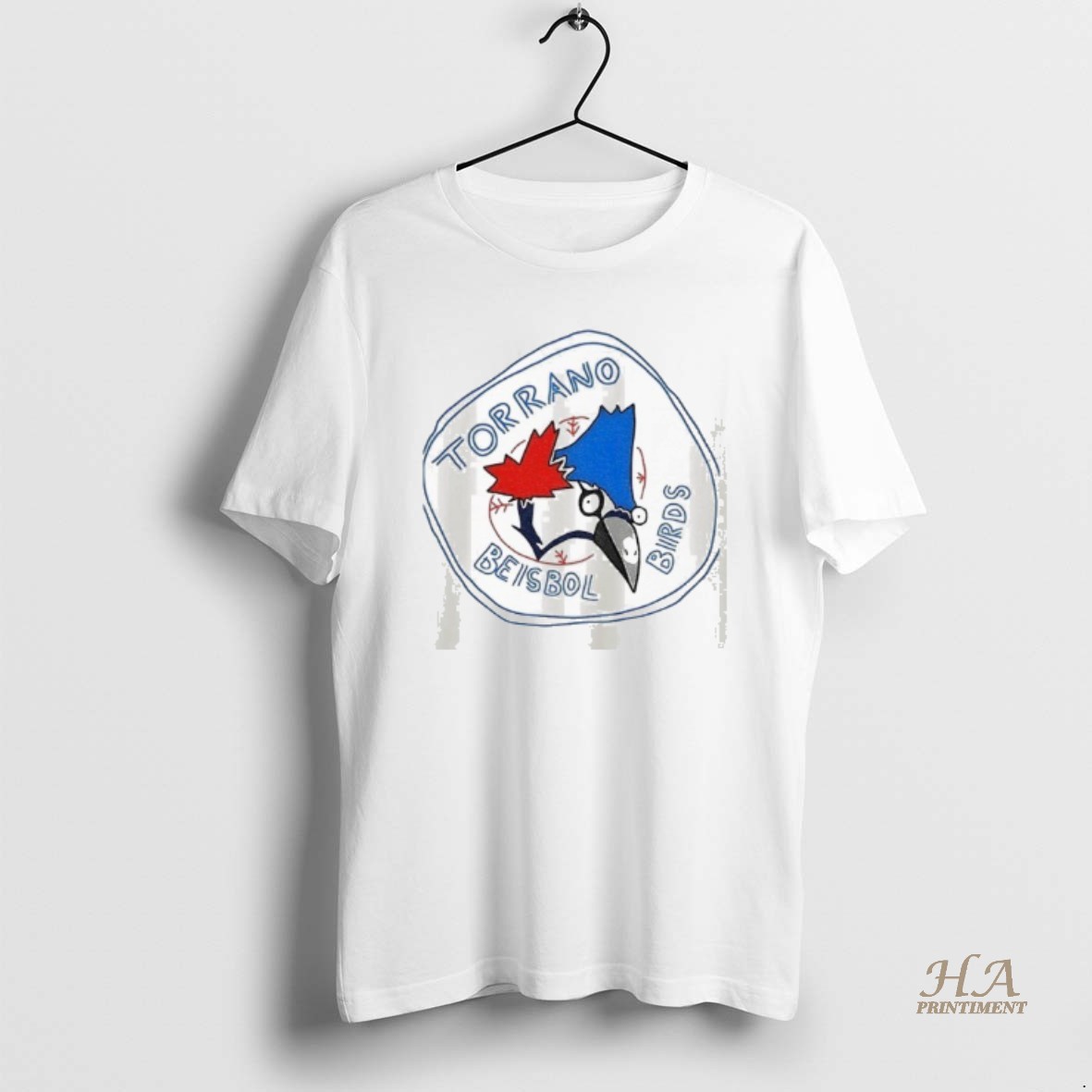 Official Toronto Blue Jays Torrano Beisbol Birds T Shirt