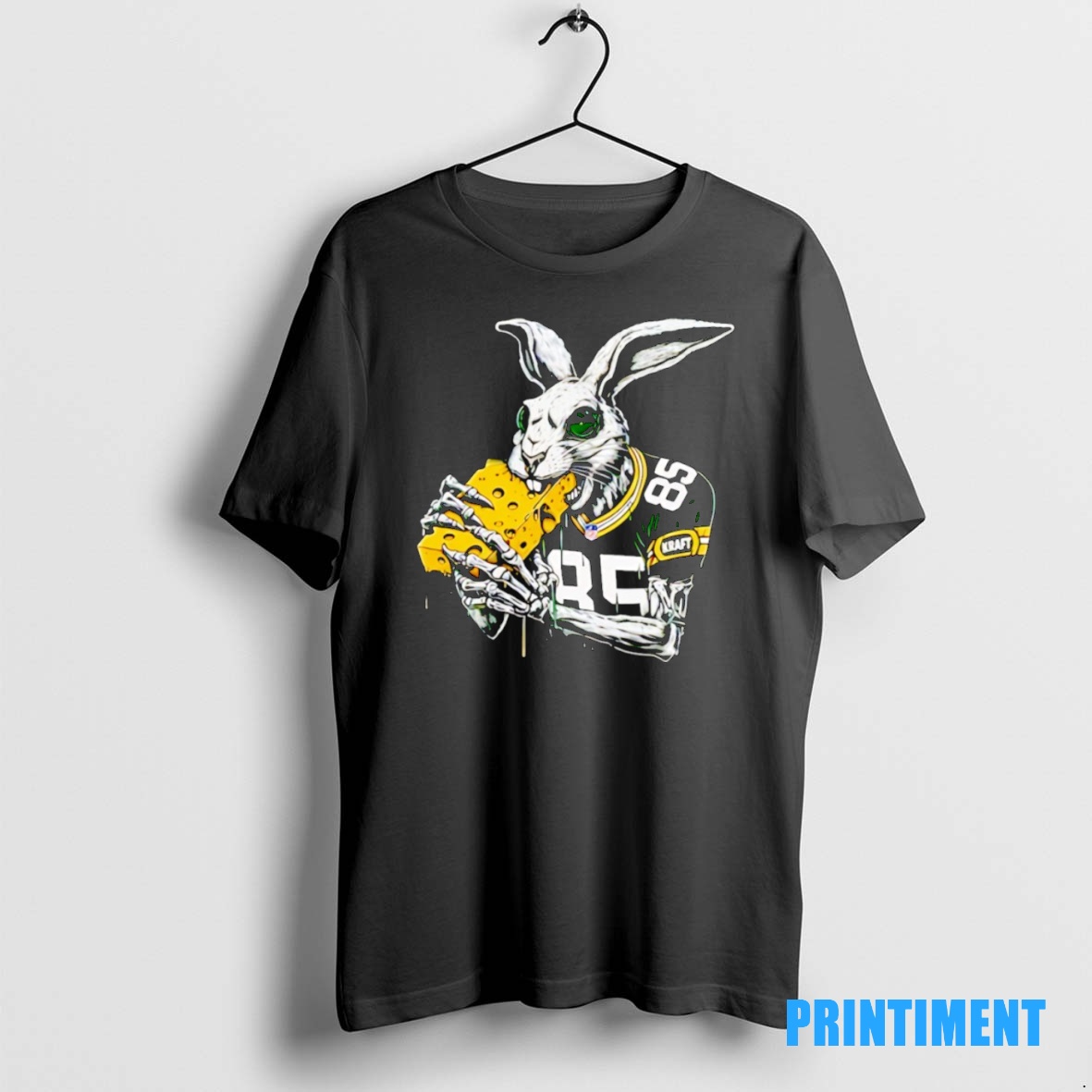 Official Tucker Kraft White Pack Rabbit Green Bay Packers Tee Sweater Hoodie