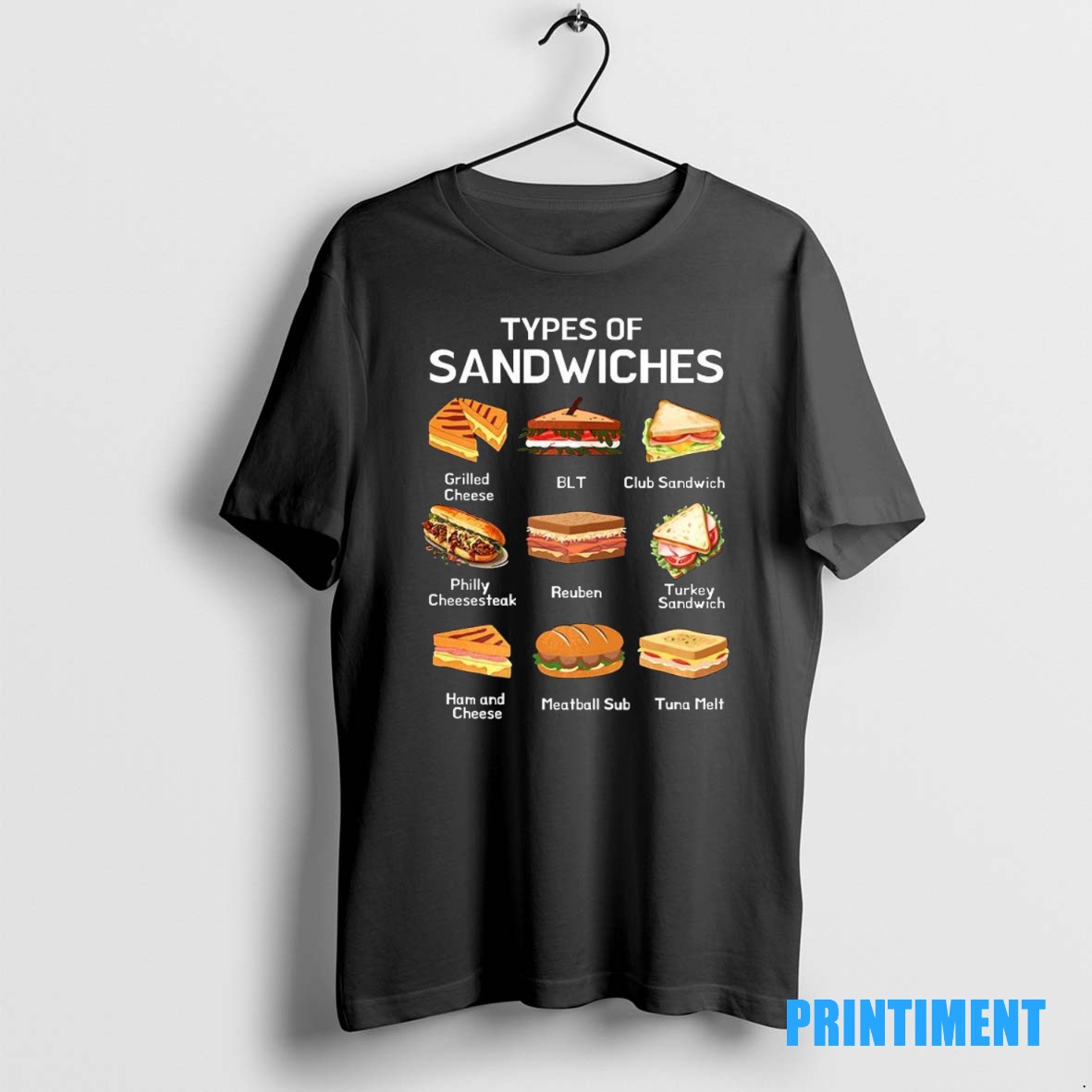 Official Types Of Sandwich Tee Sweater Hoodie