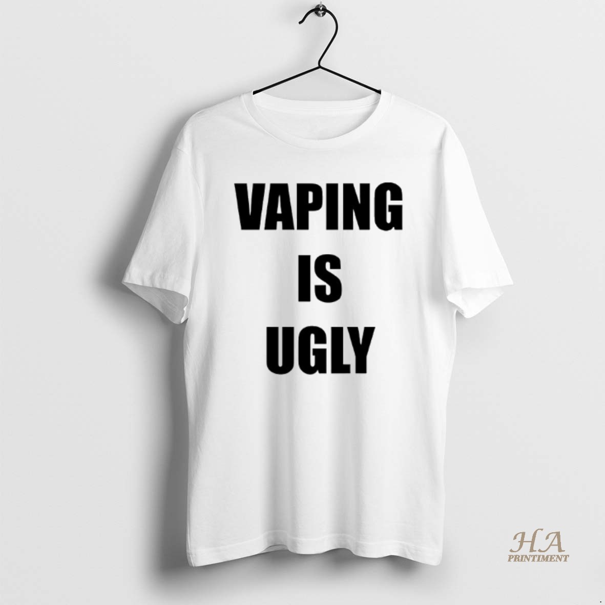 Official Vaping Is Ugly T Shirt