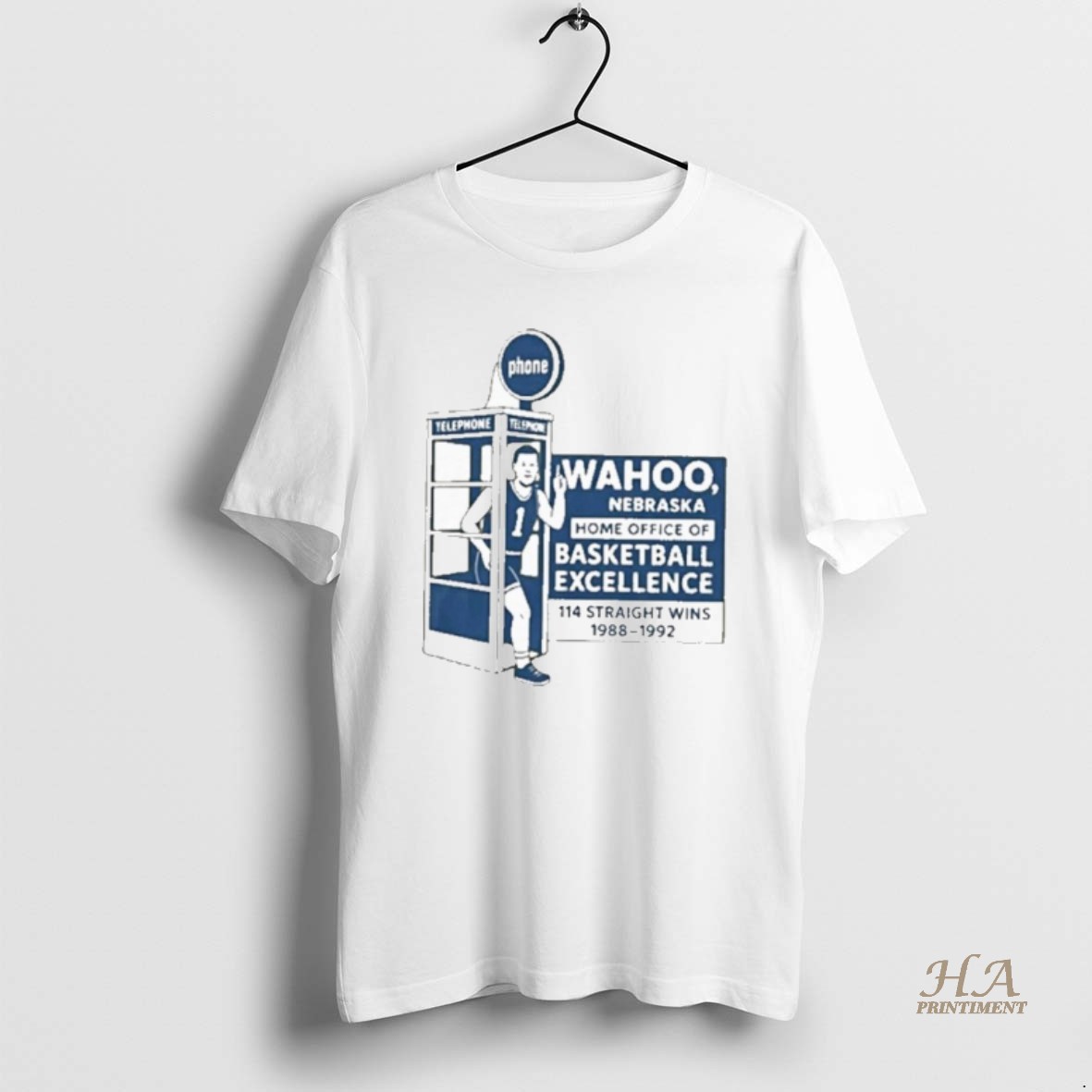 Official Wahoo Nebraska Home Office Of Basketball Excellence T Shirt