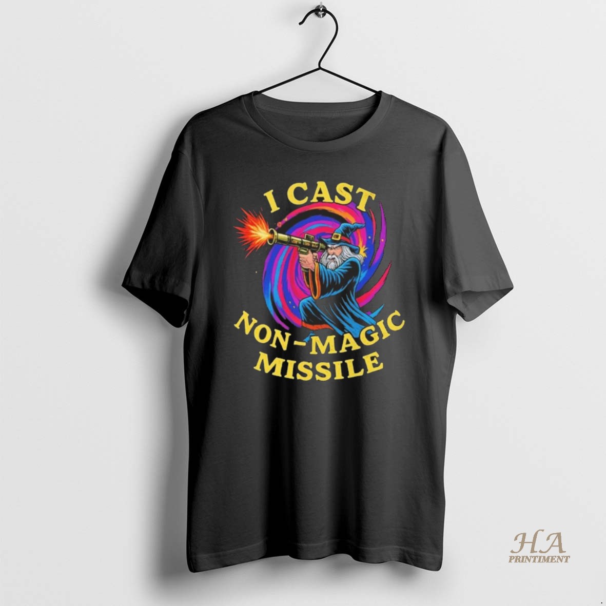 Official Wizard I Cast Non Magic Missile T Shirt