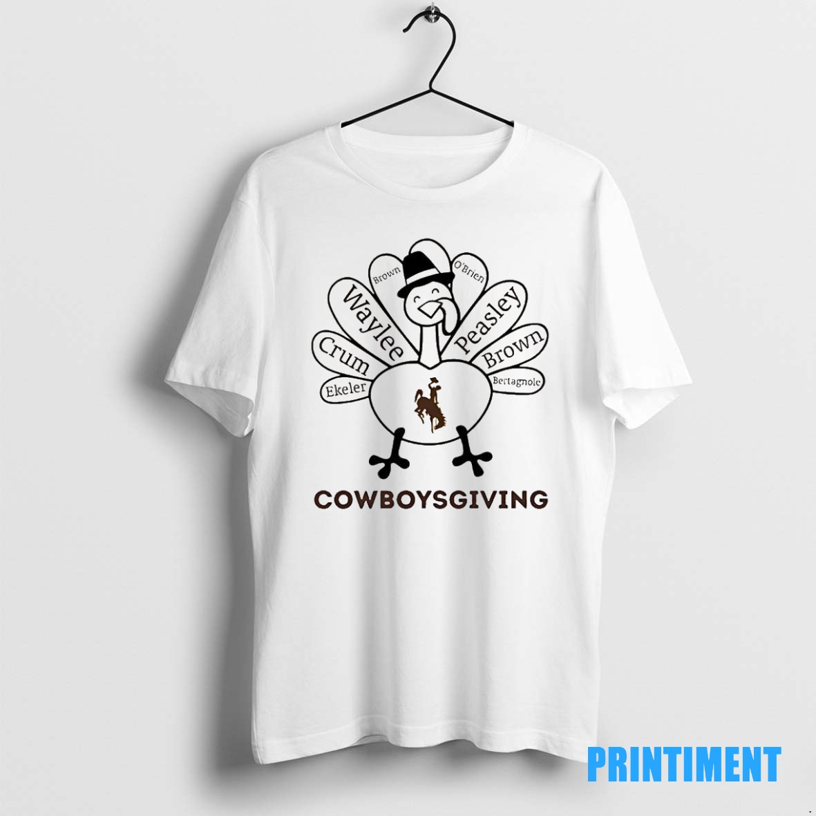 Official Wyoming Cowboys Turkey Cowboysgiving Thanksgiving With Heroes Tee Sweater Hoodie