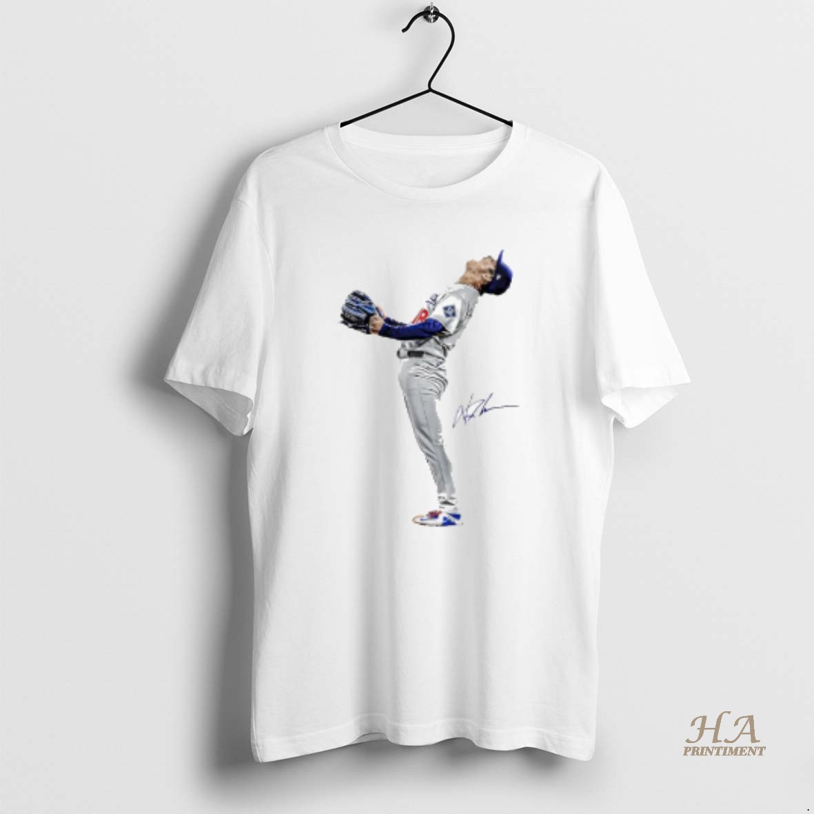 Official Yamamoto Lights Out Dodgers Signature Collection T Shirt