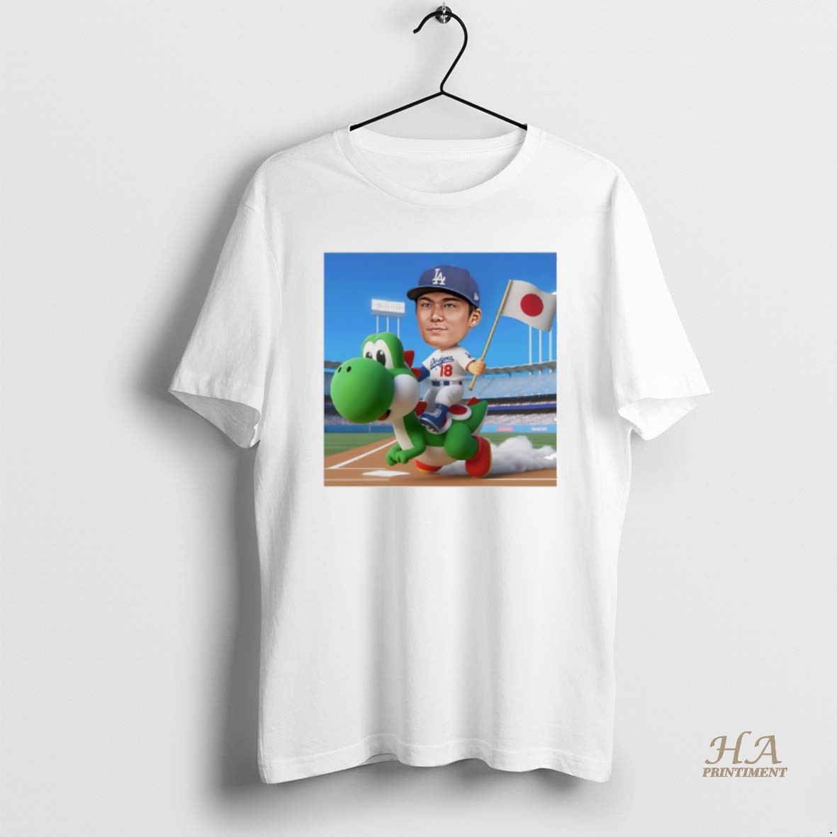 Official Yoshi Debut Yoshinobu Yamamoto Los Angeles Dodgers Meme Shirt