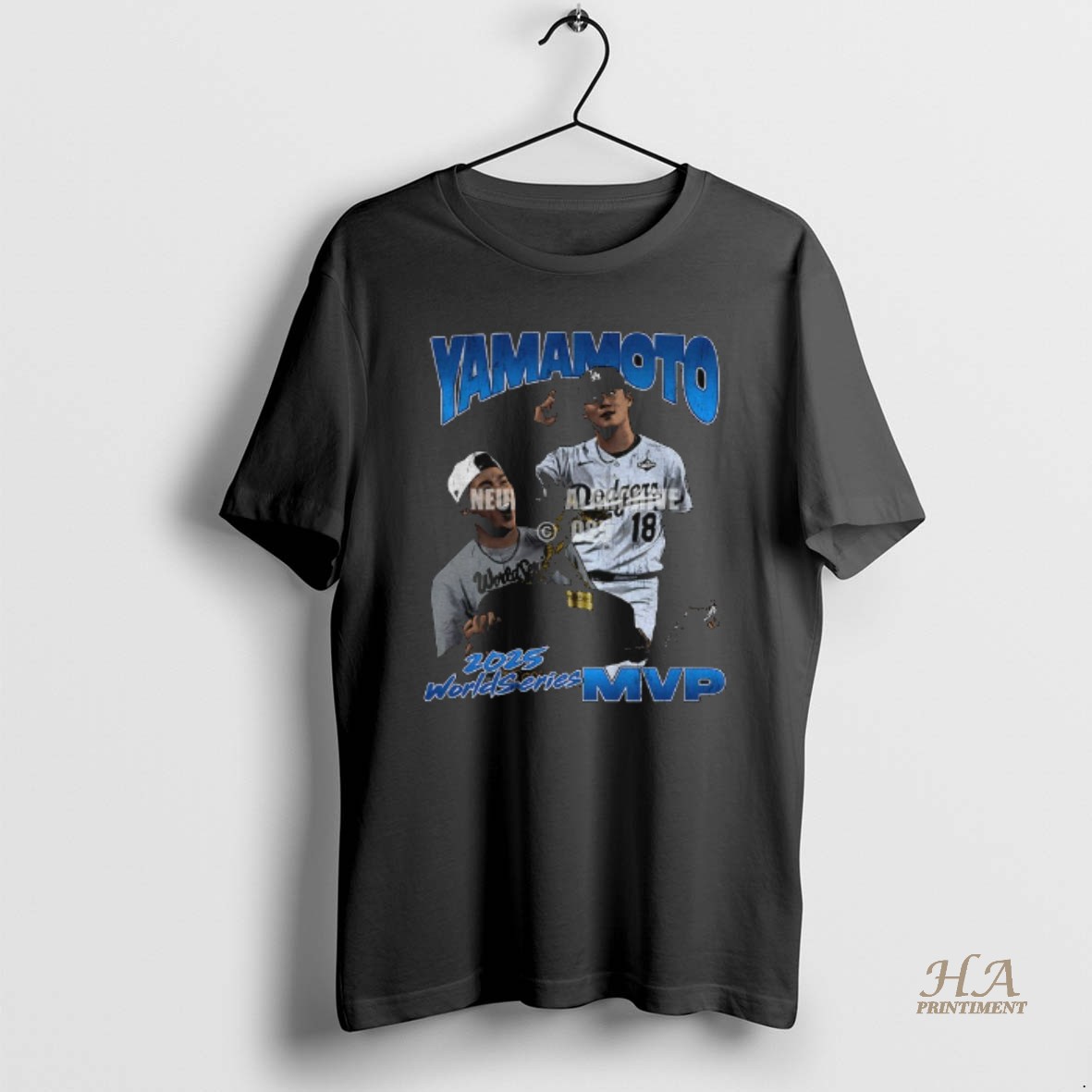 Official Yoshinobu Yamamoto 2025 World Series Mvp Los Angeles Dodgers Mlb Champions Graphic Shirt