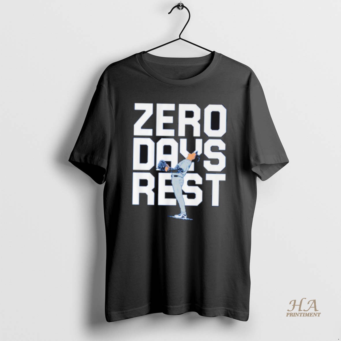 Official Yoshinobu Yamamoto Mlb Dodgers Zero Days Rest Shirt