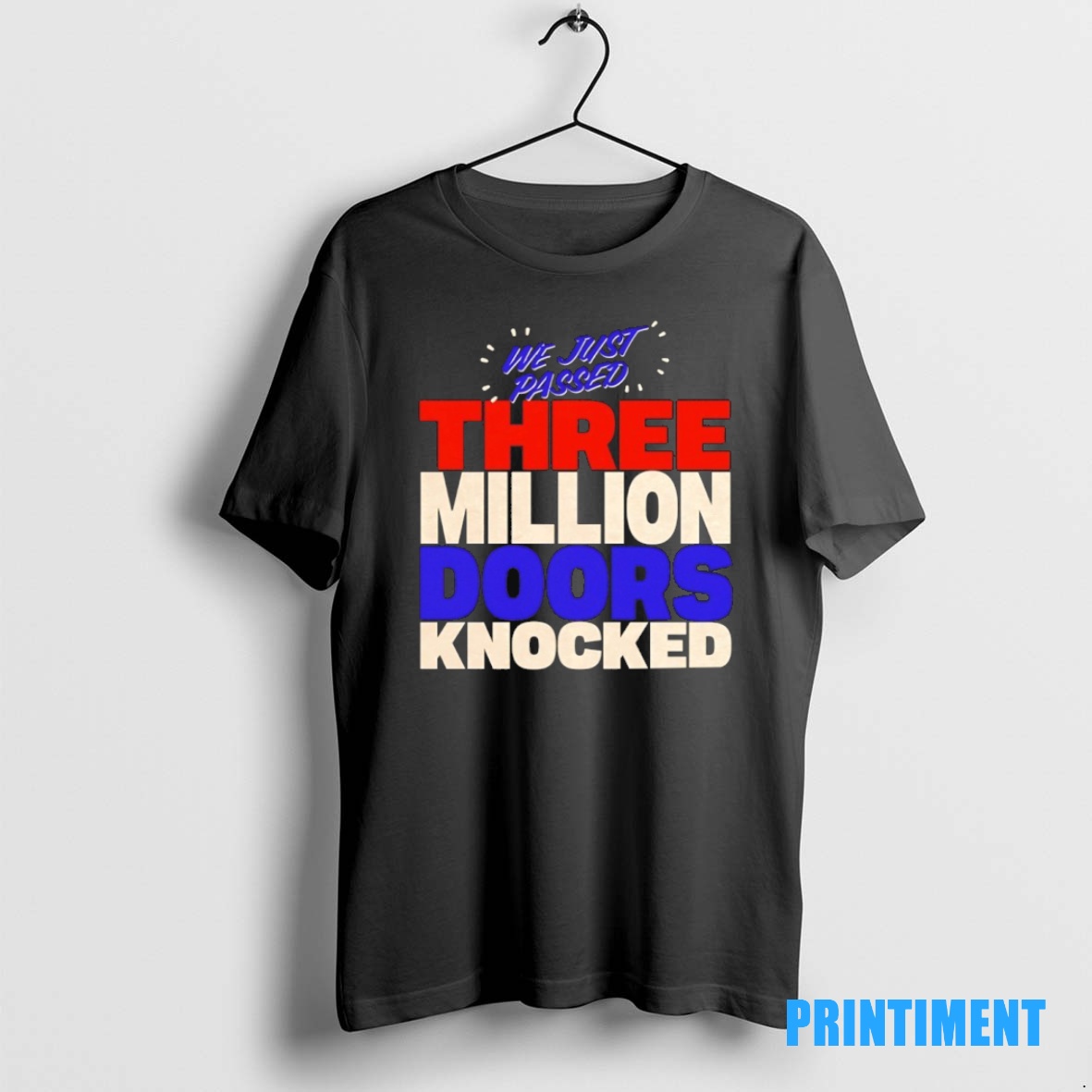 Official Zohran Kwame Mamdani We Just Passed Three Million Doors Knocked Tee Sweater Hoodie