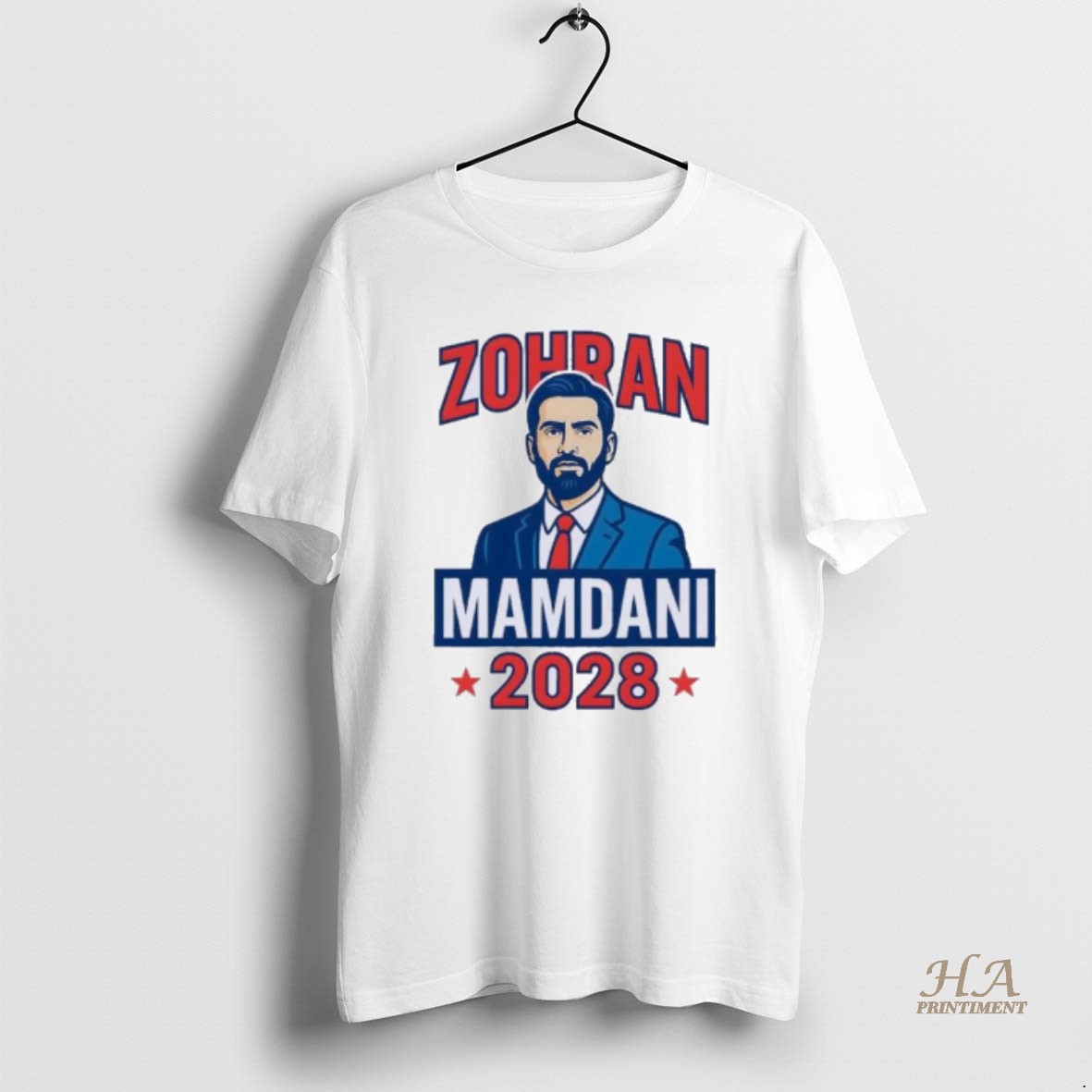 Official Zohran Mamdani 2028 For President Shirt