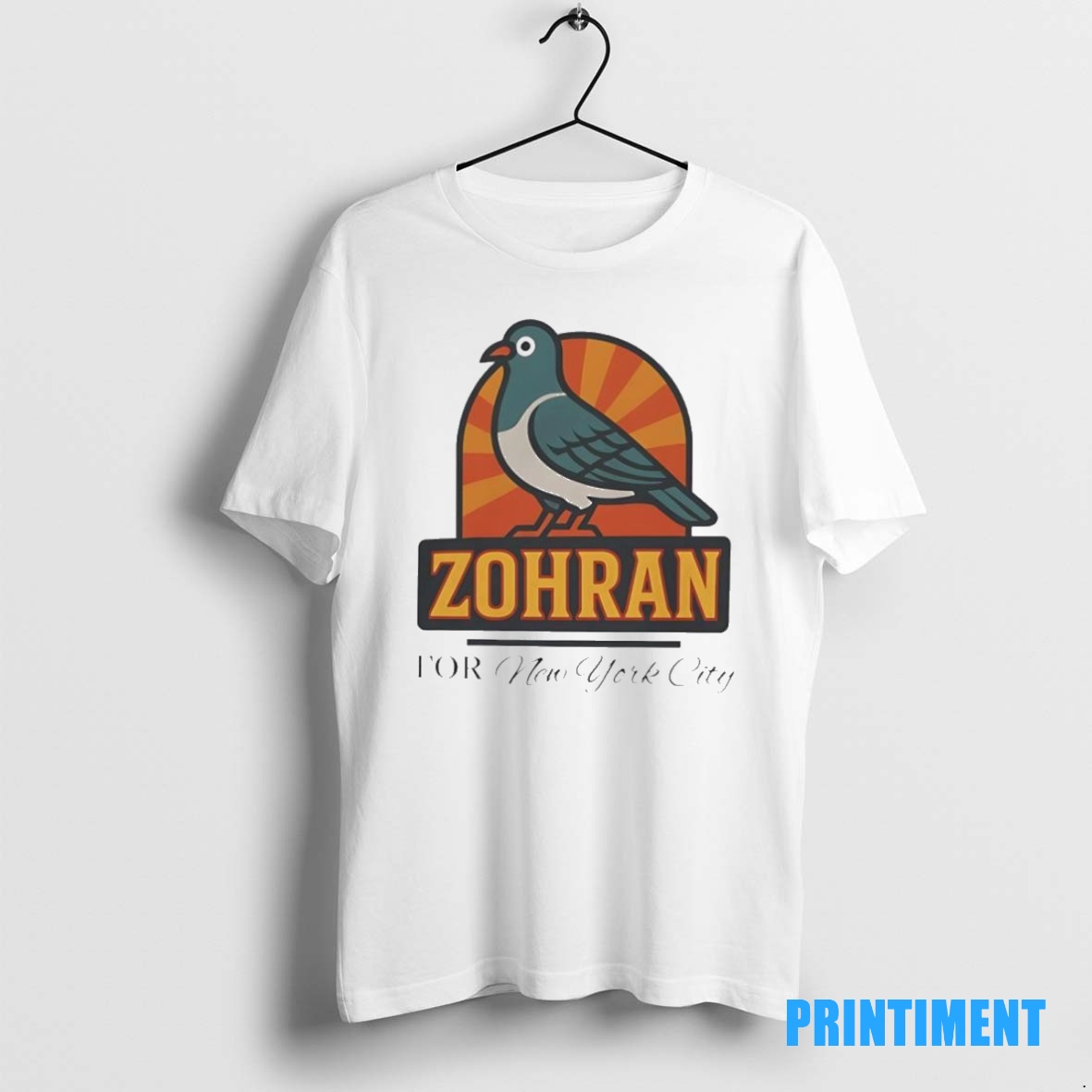 Official Zohran Mamdani Zohran For New York City Dove Vintage Tee Sweater Hoodie