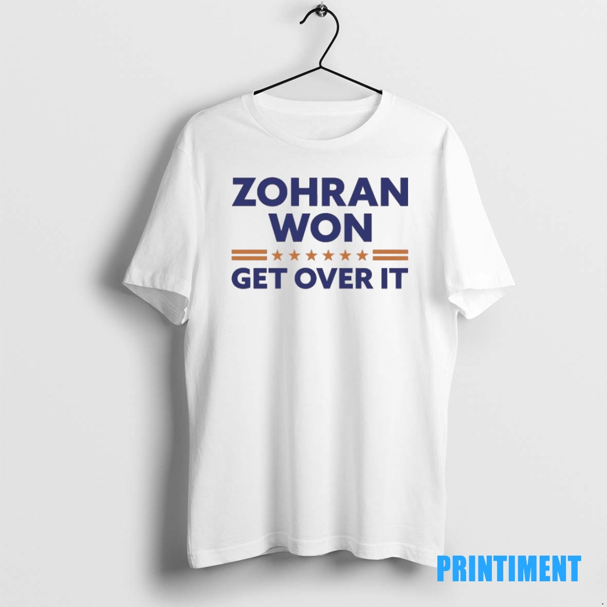 Official Zohran Mamdani Zohran Won Get Over It Tee Sweater Hoodie