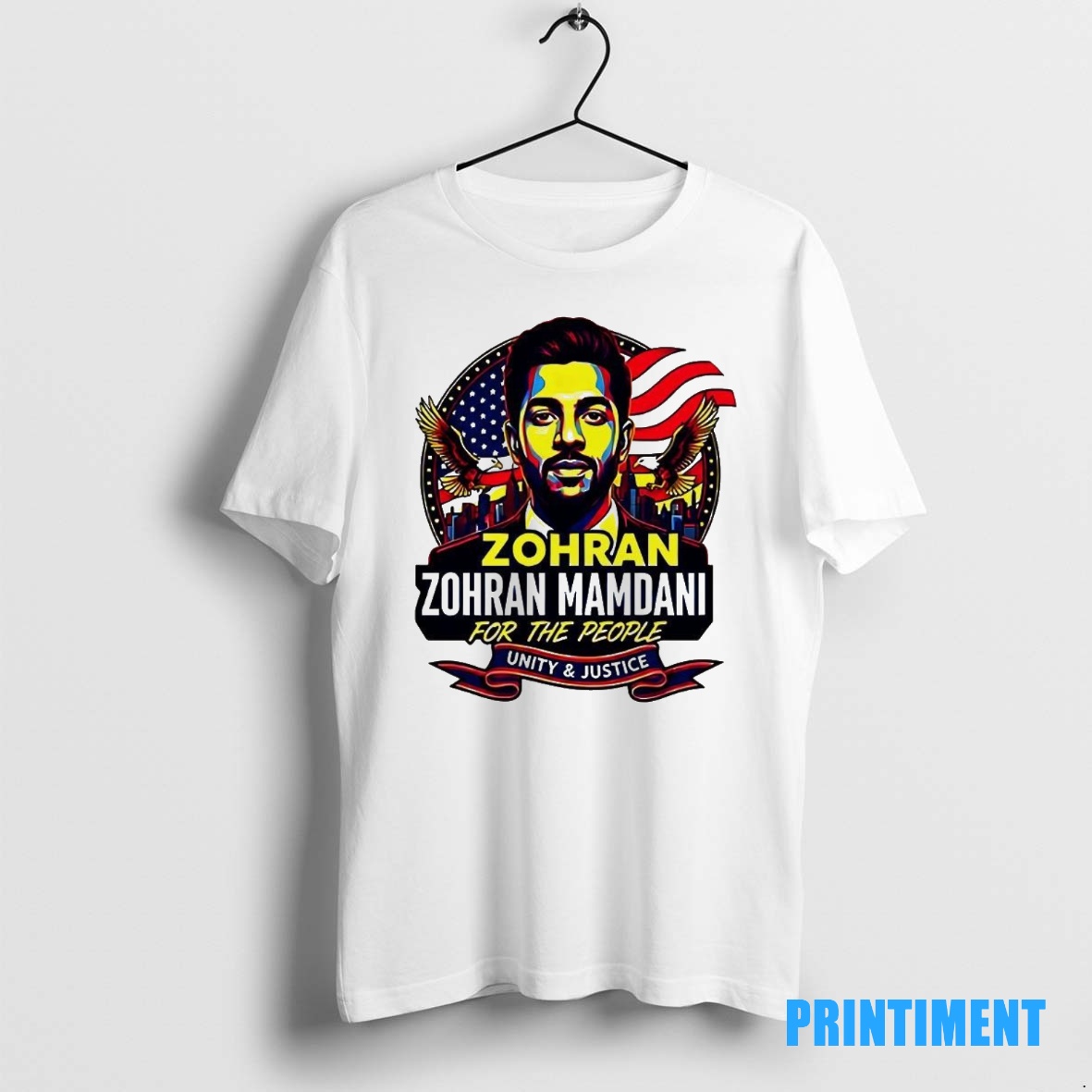 Official Zohran Mamdani For The People Political Tee Sweater Hoodie