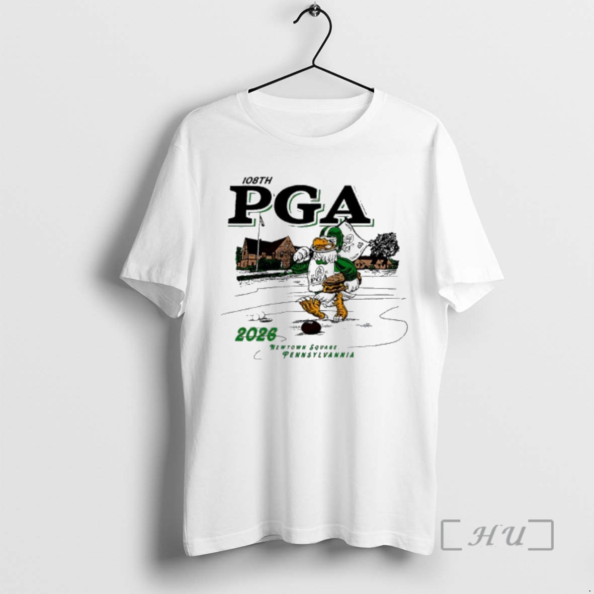 Officials 108th Pga Championship 2026 Joe Eagle Newton Square Mascot Premium T Shirts Sweater Hoodie