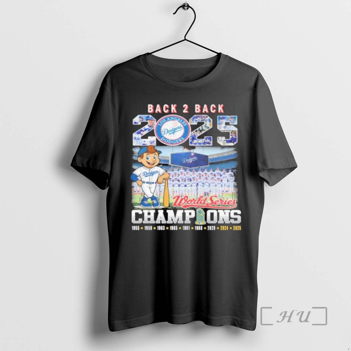 Officials 2025 World Series Back 2 Back Champions Los Angeles Dodgers Premium T Shirt Sweater Hoodie