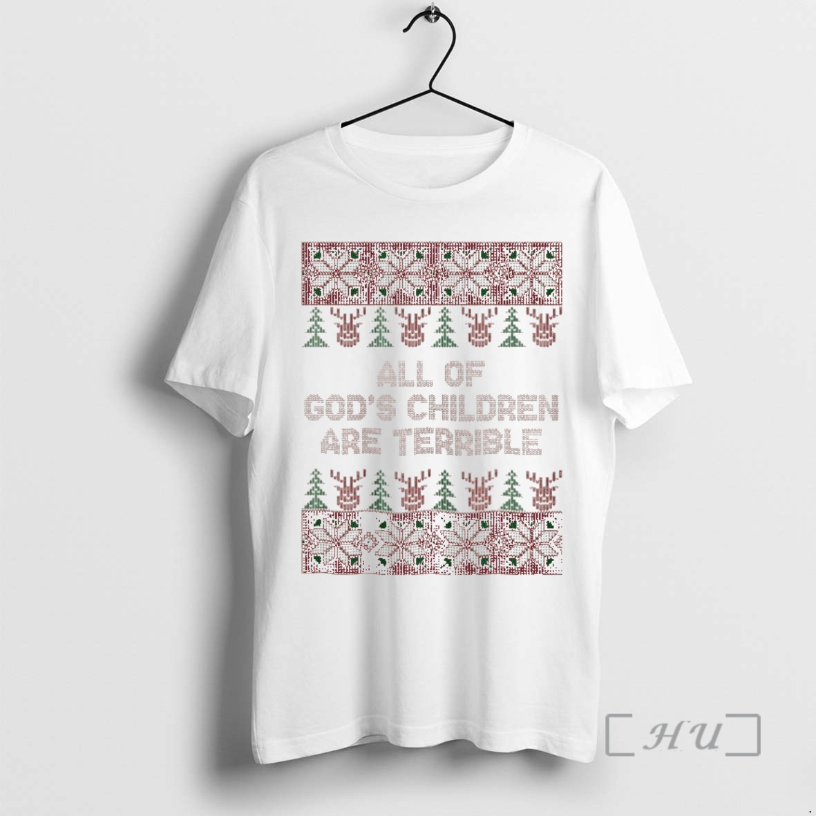Officials All Of Gods Children Are Terrible Christmas Premium T Shirt Sweater Hoodie