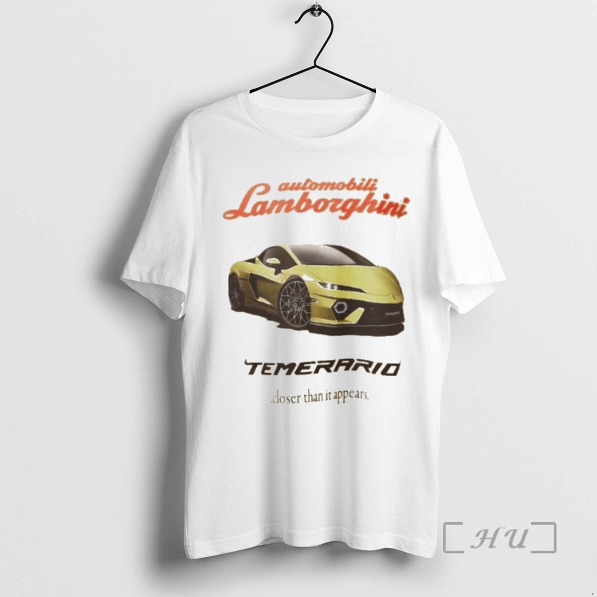 Officials Automobili Lamborghini Temerario Closer Than It Appears Premium T Shirts Sweater Hoodie