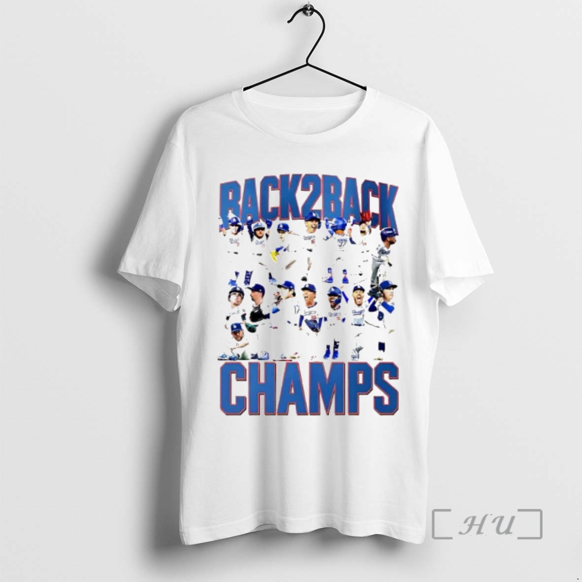 Officials Back 2 Back All Team La Dodgers Champs Premium T Shirt Sweater Hoodie