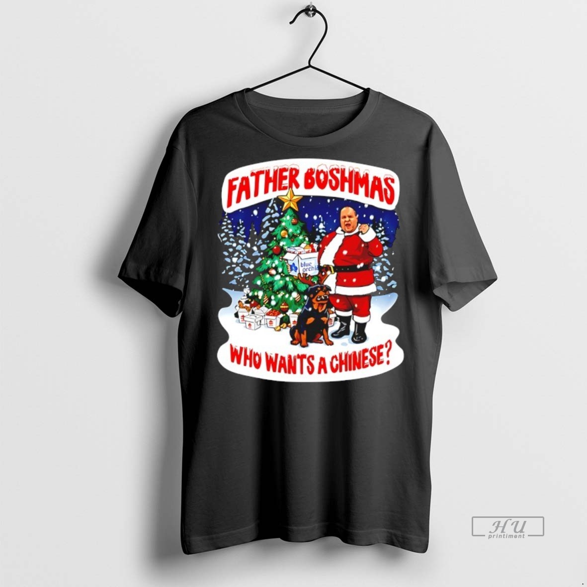 Officials Big John Father Boshmas Who Wants A Chinese Christmas Jumper Premium Tee Shirt Sweater Hoodie