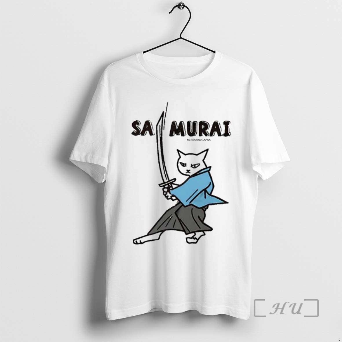 Officials Cat Samurai Botoneko Japan Premium T Shirts Sweater Hoodie