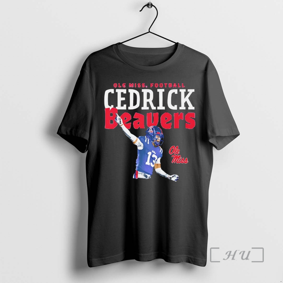 Officials Cedrick Beaver Illustrated Ole Miss Rebels Premium T Shirts Sweater Hoodie
