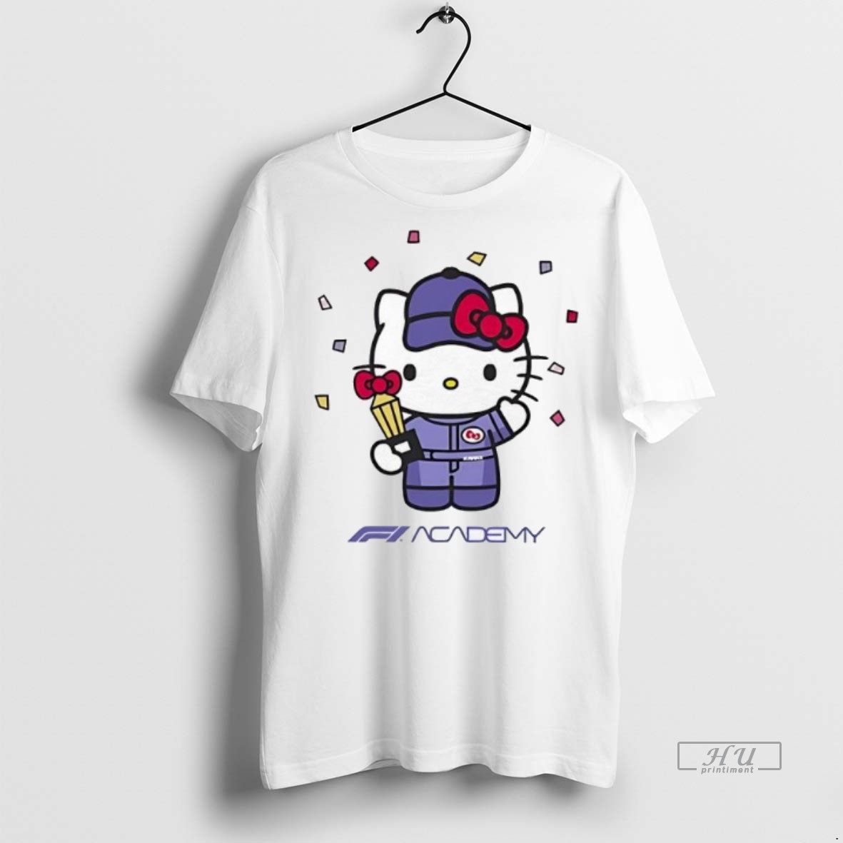 Officials F1 Academy X Hello Kitty 2025 Racing Merch Premium Tee Shirt Sweater Hoodie